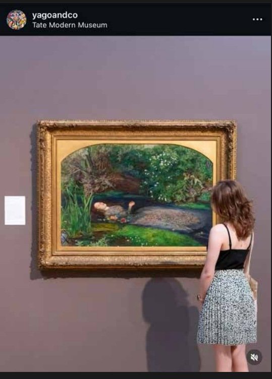 Fine artwork displayed in a museum gallery